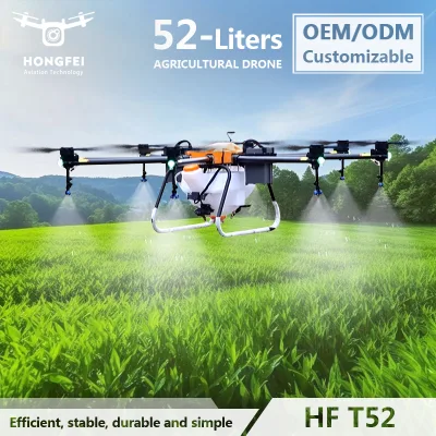 52L Gran Capacidad Inteligencia Agricultura Dron 8 Rotores Multifuncional Drone in Agriculture Fumigador Dron