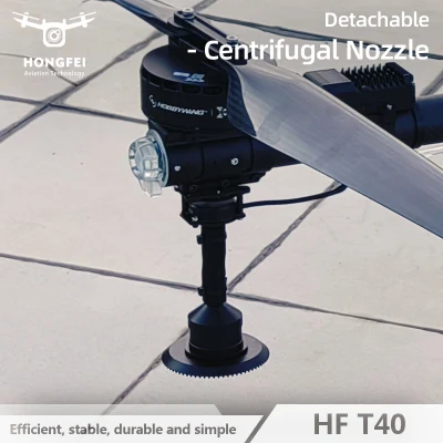 40L Heavy Capacity Fertilizer Spreading Drone Agriculture Spray Battery Fumigation Drones