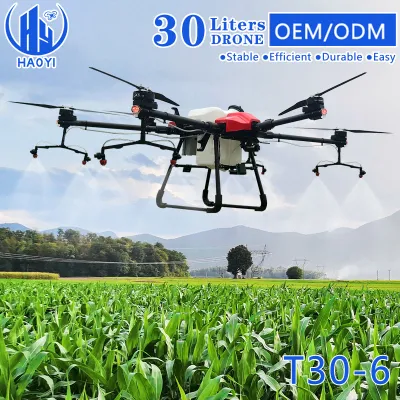  30L 6 Axis Pest Control Large Capacity Drone Plant Protection Fumigation Agriculture Sprayer Drone with 40kg Big Capacity Seed Fertilizer Spreader