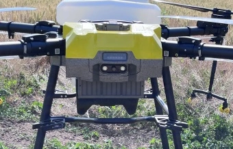Rtk Antenna Orientation GPS Positioning Large Farm Fumigation Pesticides 40liter Sprayer Drone