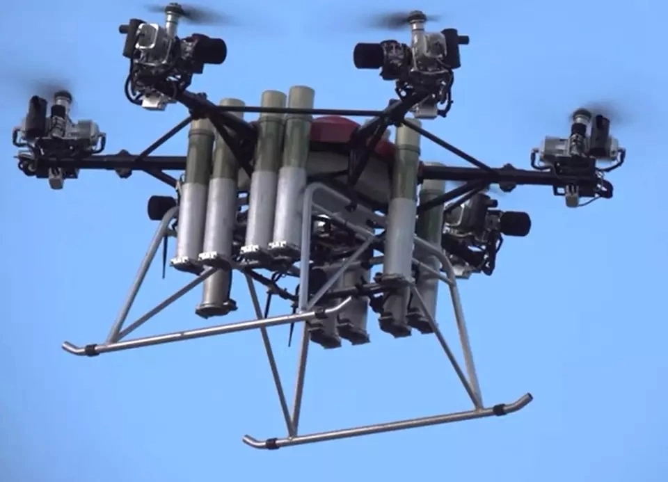 Excellent Quality Horizontal Firing Type Environmentally-Friendly Fire-Fighting Drones