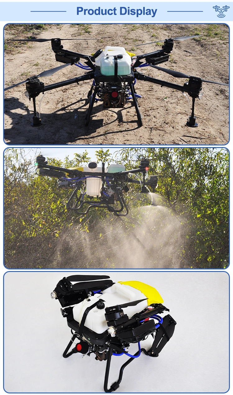 Largest Terrain Following Agriculture Drone Sprayer, Drone Farm Spraying for Farming