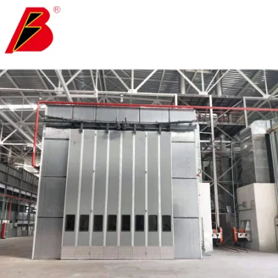 Cabina de pintura de la industria CE Proyecto en la fábrica de aviones militares