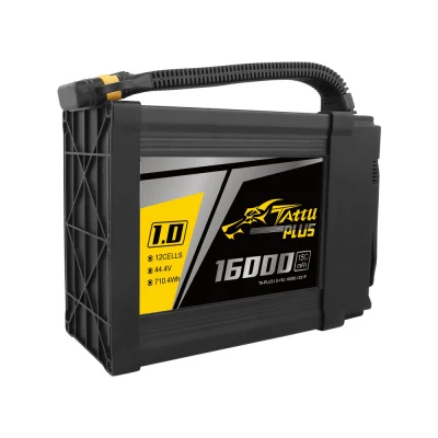 Toda la fábrica de batería inteligente Venta 16000 mAh 12s 15c para la Agricultura los aviones teledirigidos