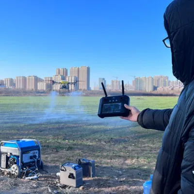 CE/FCC/RoHS Protección de plantas Dron Pulverizador Agricola mayor capacidad de pulverización Dron Para plaguicidas agrícolas fumigación de Agricola fumigación Drone 40L OEM Orden