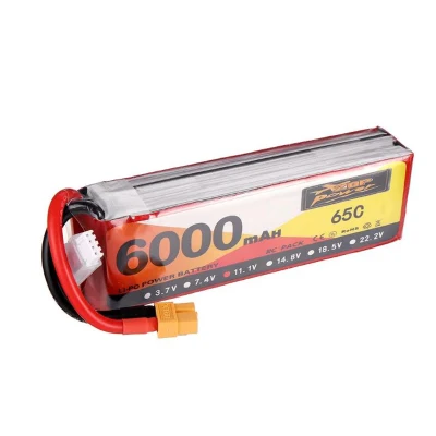 RC Batería baterías Drone agrícola 11,1V 6000mAh Batería Lipo con alto desempeño 65c