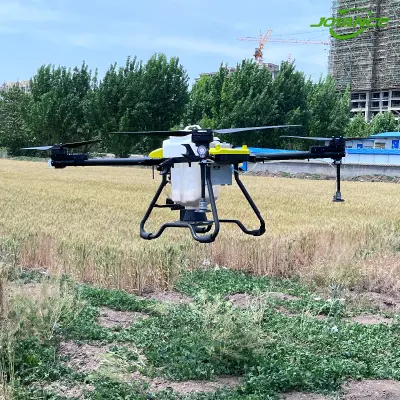 La pulverización de errores en la granja de arroz paddy Helicoptor mediante fumigación fumigación con aviones no tripulados UAV