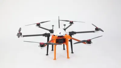 TTA M6e Edu 10 Kg Aeronave de fumigación agrícola para cultivos Monitoreo de la pulverizadora Crop Drone