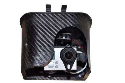Un vuelo largo tiempo Quadcopter Sistema con cámara de 4K para la vigilancia