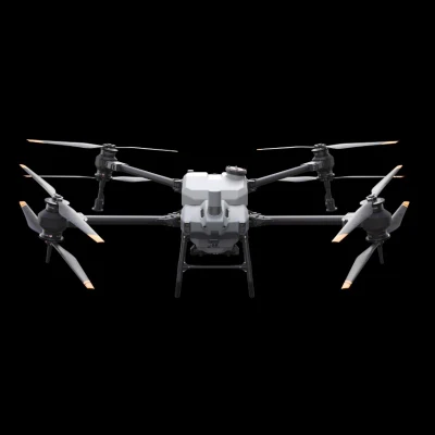 El nuevo Drone agrícola DJI Agras T50 vuela volando controlado a distancia Drones