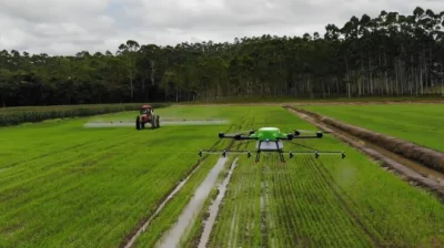 Tta M6e 2022 zumbido de los plaguicidas más reciente de la agricultura de aviones de la pulverizadora
