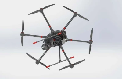 Giroscopio profesional Control de Seguridad Drone