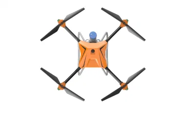 El fertilizante Drone de pulverización Pulverizador esparcidor del fertilizante fertilizante orgánico con aviones no tripulados Uav máquina