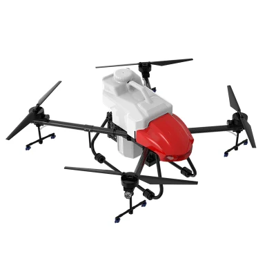 La carga de gran tamaño de la agricultura con aviones no tripulados Uav atados con la masa del sistema de suministro de energía