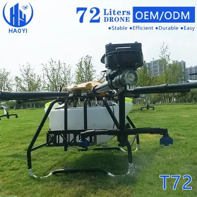 4K L Spray de fumigación agrícola Drone 72L Sprayer agrícola 72