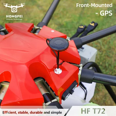 Mayorista 72kg T72 Drone de fumigación de pesticidas agrícolas para cultivos agrícolas Pulverización y monitoreo