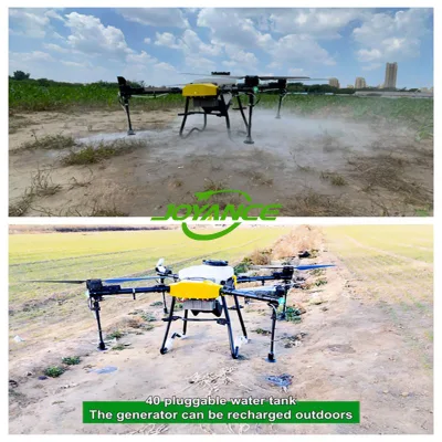 Protección de plantas agrícolas Drone 40 L Agricultura pulverización eléctrica UAV Precio Drone Sprayer con esparcidor de semillas Feitizer a la venta desde Fábrica China