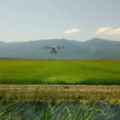 Comercio al por mayor de la planta Plegable de Alta Calidad Agrícola Drone Spray pulverizador de Drone