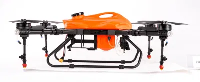 Pulverizador de pulverización de plaguicidas Drone maquinaria agrícola con imitaciones de radar