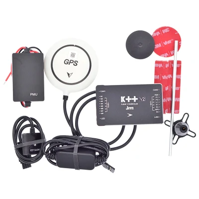 Jiyi K++ La configuración de doble CPU compatible para la Agricultura Drones X4 I6 Y6 X8 Especial Agrario de sistema de control de vuelo de aviones no tripulados