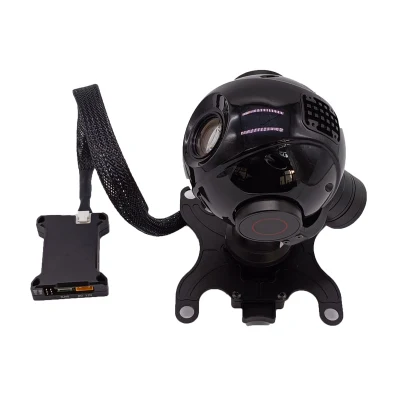 40xeffective Zoom Híbrido 3 resistencias aleación de avitación material 7MP Ai Seguimiento de la inspección de la cámara de Gimbal
