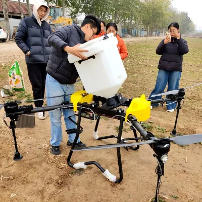 Joyance 40 litros Drone Agrícola Grande Drone pulverizador químico autónomo Drone Similar a DJI T40