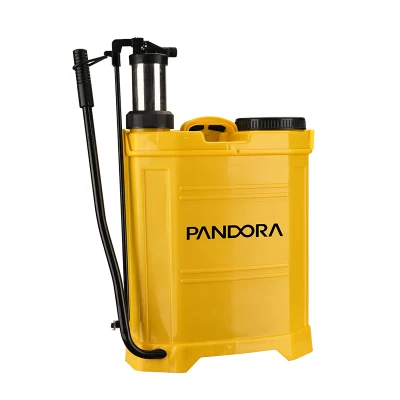 Pandora de plástico personalizada jardín 16la Mochila de Agua Manual de la bomba pulverizadora para la cosecha de maíz