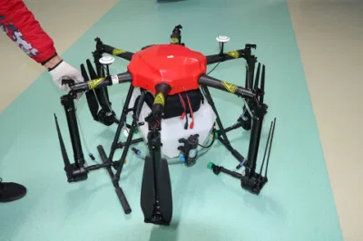Eje 6 16L Drone Pulverizador de Agricultura de los aviones teledirigidos Sistema de riego automático