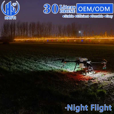 30L Agricultura Drone fertilizante sembradora esparcidor Dron UAV Drone Farm Pulverizador de cultivo Agricultura Drone esparcidor y pulverización 30L Drone
