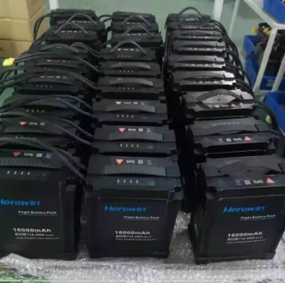 Herewin 14s 22000mAh batería de UAV de protección de plantas agrícolas Drone para la Agricultura