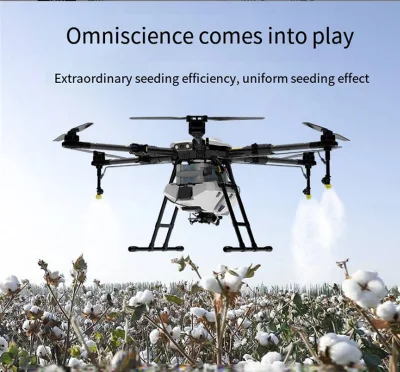 Planta de pesticidas y siembra tres en uno Drone agrícola 4 ejes 10 Litros