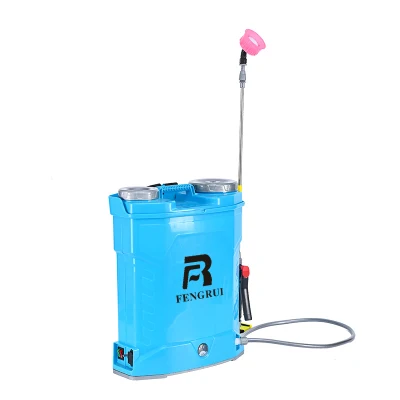 18L 20L Bomba doble pulverizador Pulverizador de mochila Agricultura de la batería de la máquina de pulverización