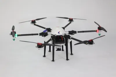 Rociado autónomo rociador agrícola Drone UAV cultivo Drone fumigación con DCU