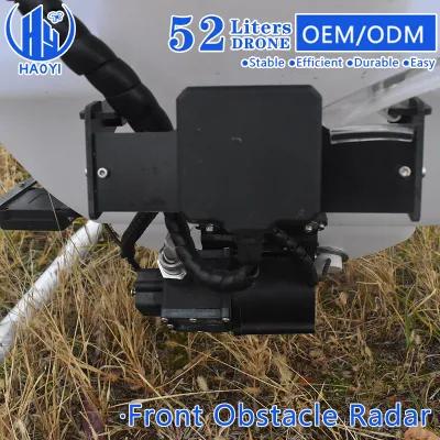 Autónoma de largo alcance de la comunidad de pulverización agrícola la difusión de la pulverización de Agro Drone utilizados para la cosecha tanque de líquido Drone 52L