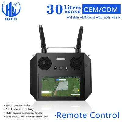 12 Ha/H T30 Dron Fumigador Pulverizador de plaguicidas cultivos distribuidos 40 Kg 30L de agua de gran capacidad de tanque de pulverización de la agricultura GPS Agricola Drone para Perú Chile Colombia