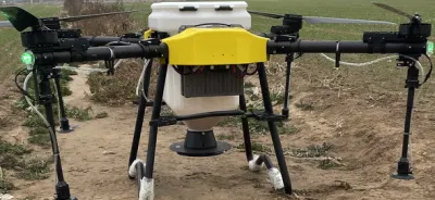 Joyance 40L pulveriza pesticidas líquidos y esparce fertilizantes de gránulos Drones
