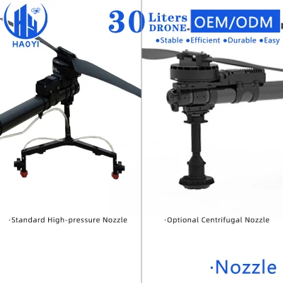 40kg Cargador Esparcidor de Fertilizantes Agrícola Dron de Fumigación GPS Marco Hf T30 4 Ejes 30L Uav Agrícola Drone de Agricultura Pulverizador de Cítricos para la Pulverización de Pesticidas.