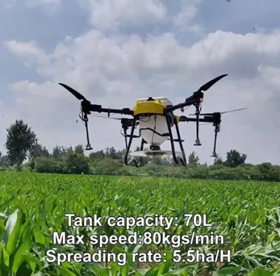 4 eje 30L Agricultura UAV pulverizador de drones para pesticidas Pulverización
