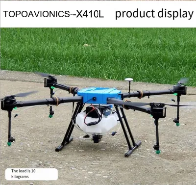 Venta en caliente 10kg pulverización de fertilizante siembra Drone integrado Precio mayorista