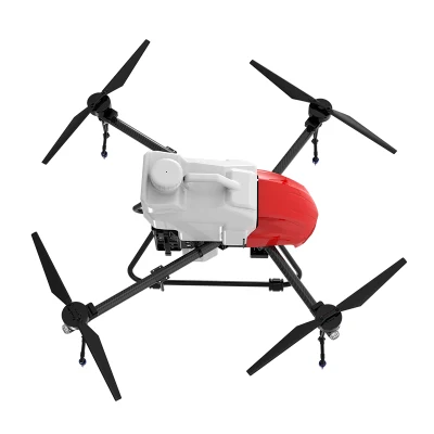 La carga de gran tamaño de la agricultura con aviones no tripulados Uav atados con la masa del sistema de suministro de energía