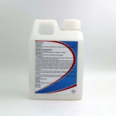 Solución de Deltametrina de pesticidas veterinarios 10%