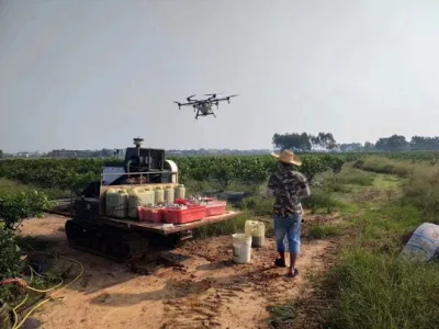 Drone Multicopter agricultura La agricultura de la pulverizadora Drone en la India, la agricultura Drone