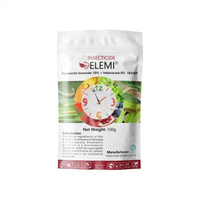 Emamectina Benzoato 10%+ Indoxacarb 8% 18%WP insecticida Leafroller Diamondback
