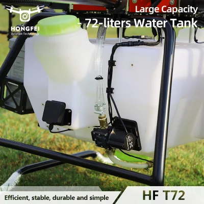 Especial UAV 72L Drone Sprayer Multi-accesorio inteligente Drones de pulverización química Agricultura Spray Drone