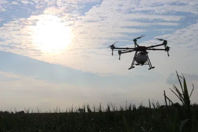 El Drone de la agricultura para pulverizar los cultivos para la agricultura