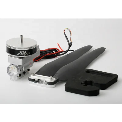Uav de protección de la pulverización de plantas agrícolas Drone Hobbywing potencia X9 Plus Sistema con hélice de 36 pulgadas