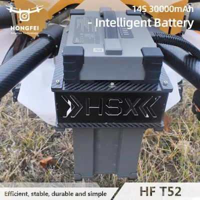 8-Axis 52L 60kg obstáculo Avoidance agua niebla Spray UAV Agricultura Drone de riego con múltiples Radares
