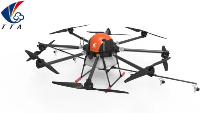 Pulverizador de cultivo TTA Drone China fumigación de pesticidas cultivo de fumigación UAV Pulverizador de drones