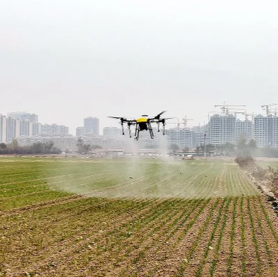 Pulverizador agrícola para arroz Cron de Granja Grande árboles de café sorgo Fumigación de pesticidas fumigación aérea de pesticidas y fertilizantes de propagación Agras Drone 40L