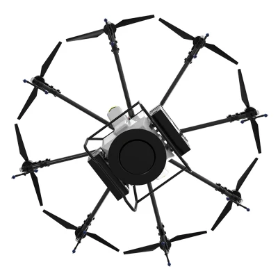 Radar de carga útil grande GPS RTK UAV fumigación agrícola con fertilizantes pesticidas Pulverizador de tanque de drones